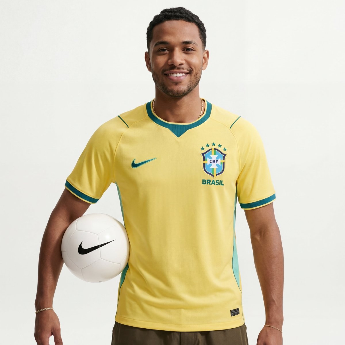 Camisa Seleção Brasileira 2026 - Torcedor Pro® - Fábrica do Hexa - Mantos da Seleção 2026